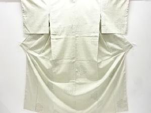 花模様織り出し本塩沢100亀甲着物